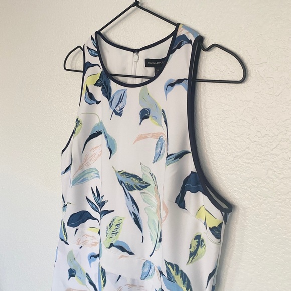 Floral Ruffle Wrap Racerback Dress - Picture 3 of 8